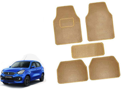 AUTO PEARL Polyester Standard Mat For  Maruti Celerio(Beige)