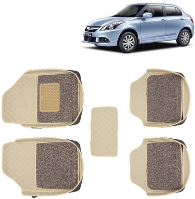 Kingsway Leatherite 7D Mat For  Maruti Suzuki Swift Dzire(Beige)