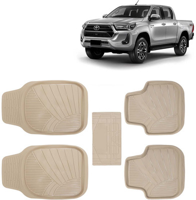 Kingsway PVC Tray Mat For  Toyota Universal For Car(Beige)