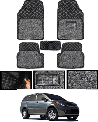 MSNP Leatherite 7D Mat For  Tata Aria(Black)