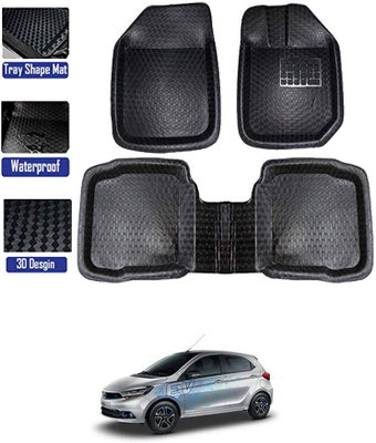 MATIES Plastic Tray Mat For  Tata Universal For Car(Black)