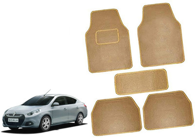 AUTO PEARL Polyester Standard Mat For  Mahindra Scorpio(Beige)