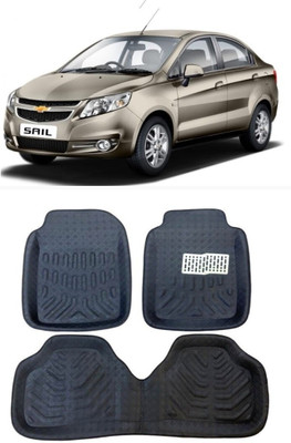 ARNEJA Polyutherine 3D Mat For  Chevrolet Sail(Black)