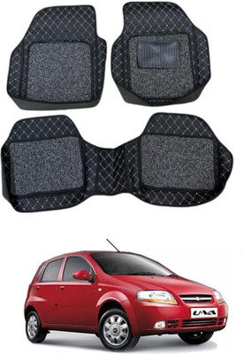 arneja trading company Leatherite 7D Mat For  Chevrolet Aveo U-VA(Black)