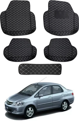 AYW Leatherite 7D Mat For  Honda City ZX(Black)