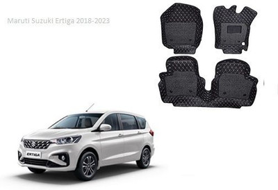 TOFIT ENTERPRISE Leather 7D Mat For  Maruti Suzuki Ertiga(Black)