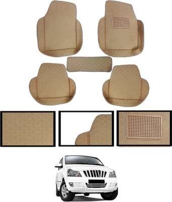 AYW Leatherite 7D Mat For  Mahindra Xylo(Beige)