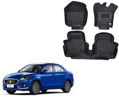 Autorepute Leather 5D Mat For  Maruti Suzuki Swift Dzire(Black)