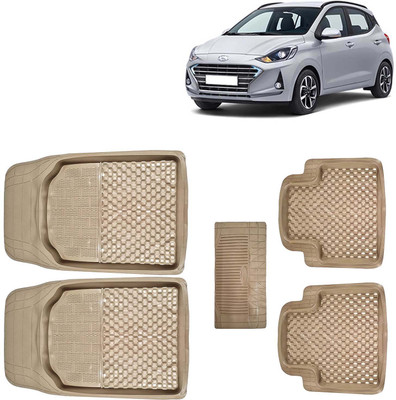 Kingsway PVC Tray Mat For  Hyundai Grand i10 Nios(Beige)