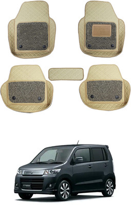 RKPSP Leatherite 7D Mat For  Maruti Suzuki WagonR Stingray(Beige)