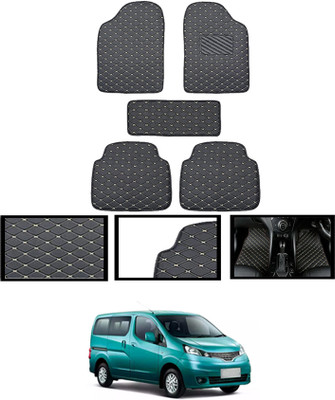 CCMM Leatherite Standard Mat For  Nissan Evalia(Black)