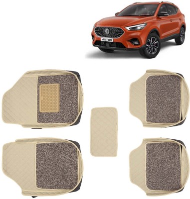 Kingsway Leatherite 7D Mat For  MG Astor(Beige)