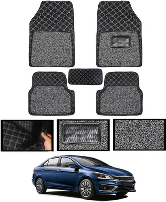 MATIES Leatherite 7D Mat For  Maruti Suzuki Ciaz(Black)