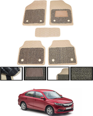 MSNP Leatherite 7D Mat For  Honda Amaze(Beige)
