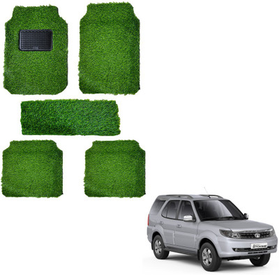 Oshotto Rubber, Plastic Standard Mat For  Tata Safari Storme(Green)