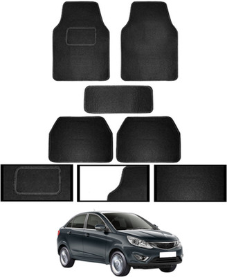 MSNP Fabric Standard Mat For  Tata Zest(Black)