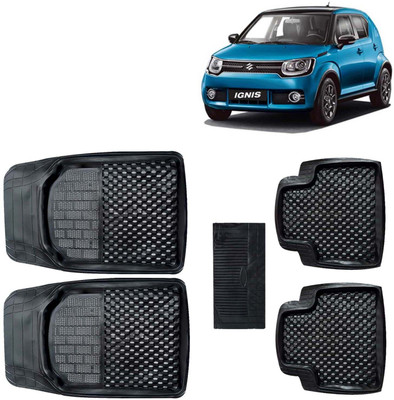 Kingsway PVC Tray Mat For  Maruti Suzuki Ignis(Black)