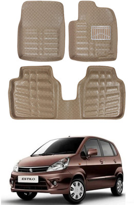 ARNEJA Polyutherine 3D Mat For  Maruti Suzuki Zen Estilo(Beige)