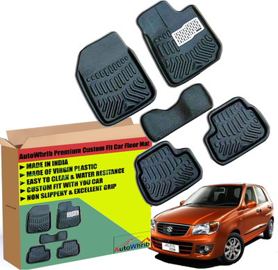 Autowhrib Plastic 3D Mat For  Maruti Suzuki Alto K10(Black)