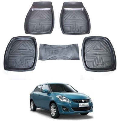 After cars Rubber Tray Mat For  Maruti Suzuki Swift Dzire(Clear)