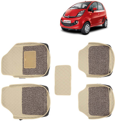 Kingsway Leatherite 7D Mat For  Tata Nano(Beige)