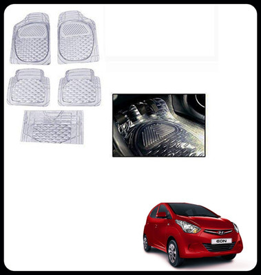 SEMAPHORE PVC Standard Mat For  Hyundai Eon(Clear, White)