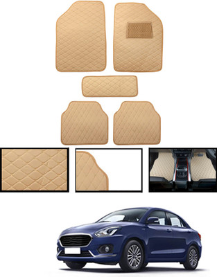 MATIES Leatherite Standard Mat For  Maruti Suzuki Swift Dzire(Beige)