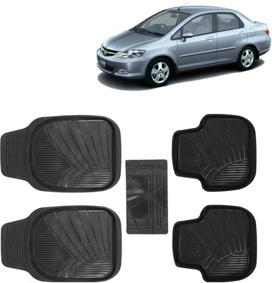 Kingsway PVC Tray Mat For  Honda City(Black)
