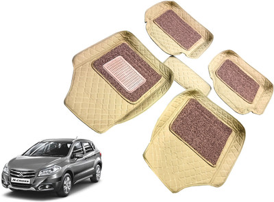 AUTO PEARL Leatherite 7D Mat For  Maruti S-Cross(Beige)