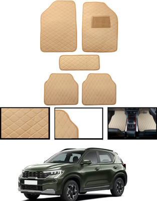 MSNP Leatherite Standard Mat For  Kia Sonet(Beige)