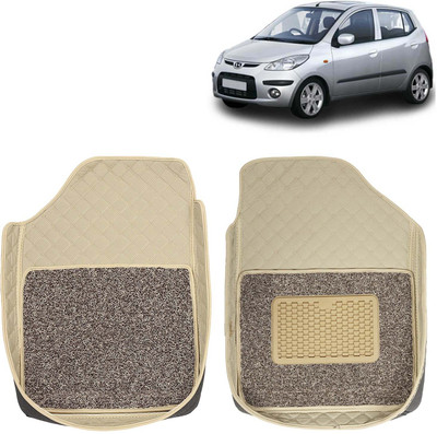 Kingsway Leatherite 7D Mat For  Hyundai i10(Beige)