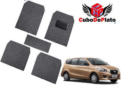 CuboDePlato PVC, Nylon Standard Mat For  Datsun Go+(Grey)