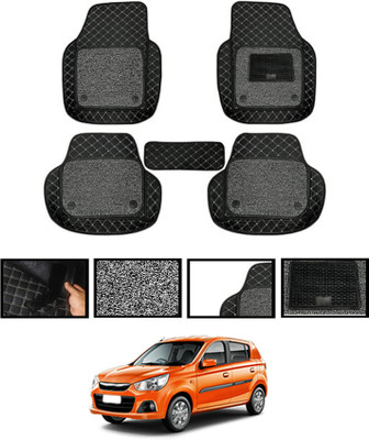 ABJD Leatherite 7D Mat For  Alto K10(Black)