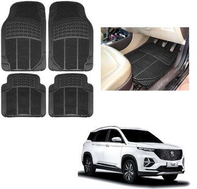 ROSHNEER ENTERPRISES Rubber Standard Mat For  MG Hector(Black)