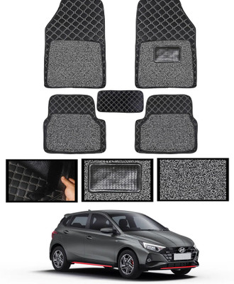 MSNP Leatherite 7D Mat For  Hyundai Universal For Car(Black)