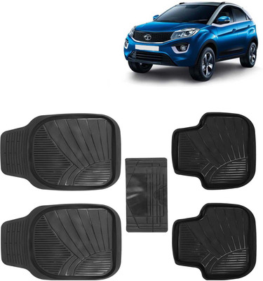 Kingsway PVC Tray Mat For  Tata Nexon(Black)
