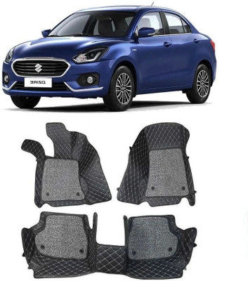 TOFIT ENTERPRISE Leatherite 7D Mat For  Maruti New Dzire(Black)