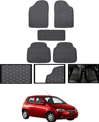 MATIES Leatherite Standard Mat For  Chevrolet Universal For Car(Black)
