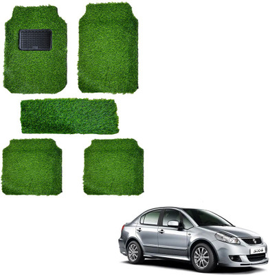 Oshotto Rubber, Plastic Standard Mat For  Maruti Suzuki SX4(Green)
