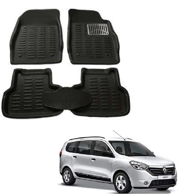 ROSHNEER ENTERPRISES PVC 3D Mat For  Renault Lodgy(Black)