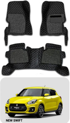 TOFIT ENTERPRISE Leatherite 7D Mat For  Maruti Suzuki New Swift, Swift(Black)