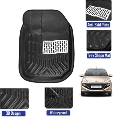 MATIES Plastic 3D Mat For  Universal For Car(Black)