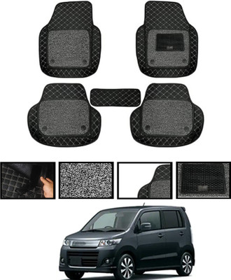 AYW Leatherite 7D Mat For  Maruti Suzuki WagonR Stingray(Black)