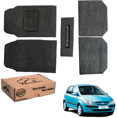 WolkomHome PVC Standard Mat For  Universal For Car(Black)