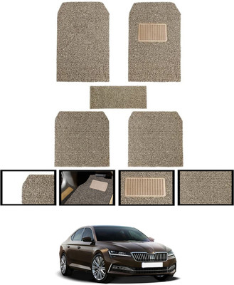 CCMM Fabric Standard Mat For  Skoda Superb(Beige)