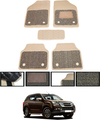 MSNP Leatherite 7D Mat For  Isuzu Universal For Car(Beige)