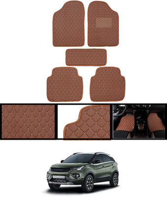 AYW Leatherite Standard Mat For  Tata Universal For Car(Orange)