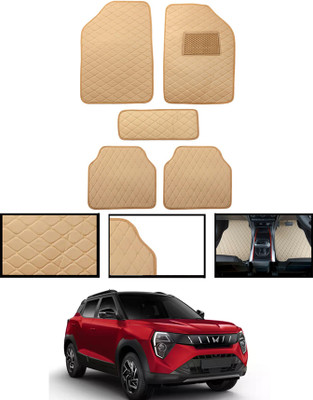 AYW Leatherite Standard Mat For  Mahindra Universal For Car(Beige)