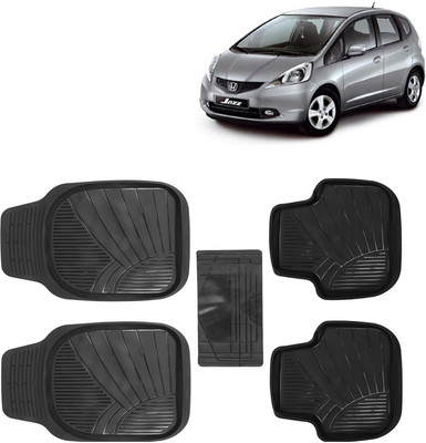 Kingsway PVC Tray Mat For  Honda Jazz(Black)