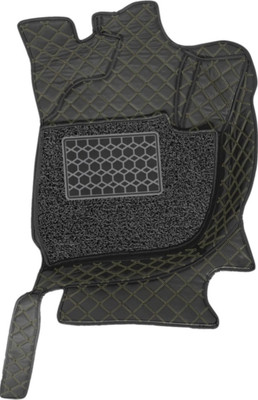 STYLE CHOICE Leatherite 7D Mat For  Honda WR-V(Black, Silver)